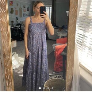 MADEWELL FLORAL MAXI DRESS